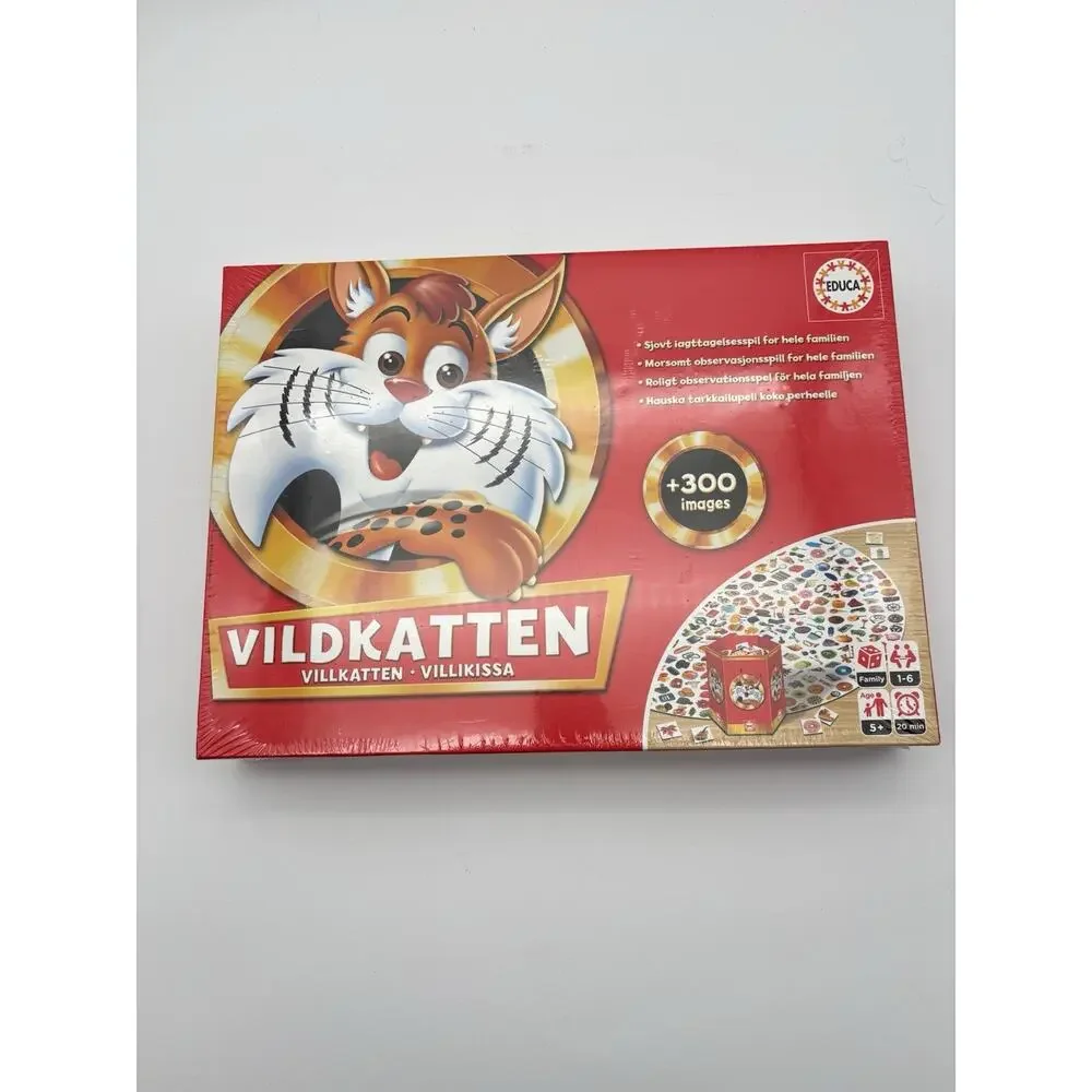 Vildkatten 300 +. Game. New. Sealed. “The Wildcat”. Danish/Norwegian/Swedish
